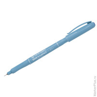 Ручка-линер "Document" синяя, 0,1мм, 10 шт/в уп