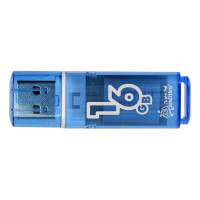 Накопитель Smartbuy Glossy, 16Gb, USB 2.0, гол, SB16GBGS-B