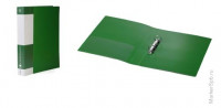Папка на 2-х кольцах "Standard", 40мм, 700мкм, зеленая