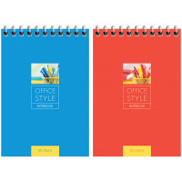 Блокнот А6 60л. на гребне ArtSpace "Моноколор. Office style", Ассорти, ассорти, 10 шт/в уп Блокнот А6 60л. на гребне ArtSpace "Моноколор. Office style", Ассорти, ассорти, 10 шт/в уп